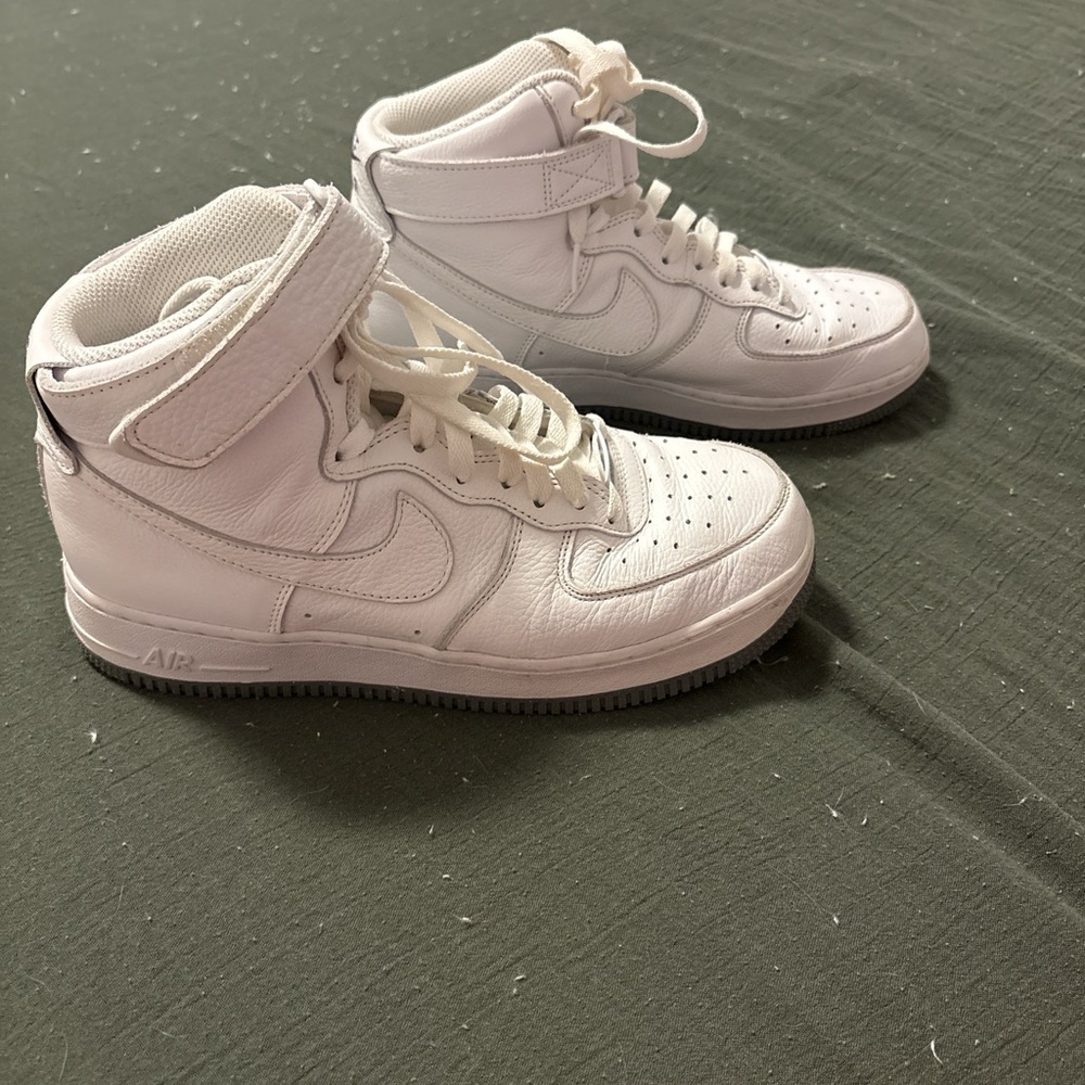 Nike Kids White High-Top Sneakers